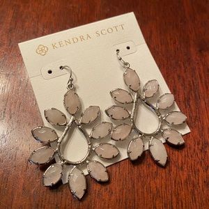 Kendra Scott Color Bar Rose Quartz Earrings